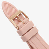  Shop Authentic Guess Heiress Diamonds Rose Gold Dial Pink Rubber Strap Watch for Women - GW0407L3 - Luxxuri