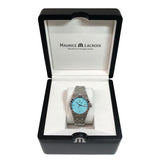  Shop Authentic Maurice Lacroix Aikon Automatic Sky Blue Dial Silver Steel Strap Watch For Men - AI6008-SS00F-431-C - Luxxuri