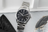  Shop Authentic Tag Heuer Carrera Date Black Dial Silver Steel Strap Watch for Men - WBN2110.BA0639 - Luxxuri