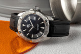  Shop Authentic Tag Heuer Aquaracer Quartz Black Dial Black Rubber Strap Watch for Men - WAY1110.FT8021 - Luxxuri
