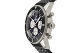  Shop Authentic Breitling Superocean Heritage B01 Chronograph 44 Black Dial Black Mesh Bracelet Watch for Men - AB0162121B1S1 - Luxxuri