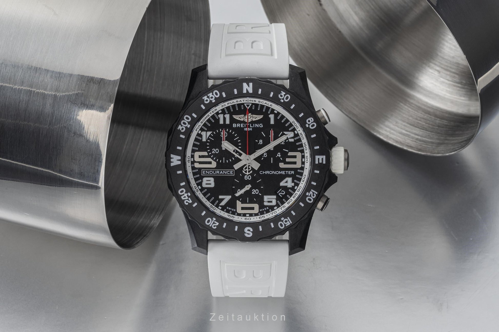  Shop Authentic Breitling Endurance Pro Black Dial White Rubber Strap Watch for Men - X82310A71B1S1 - Luxxuri