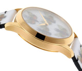  Shop Authentic Gucci G Timeless Quartz White Dial White Leather Strap Watch For Women - YA1264109 - Luxxuri