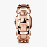  Shop Authentic Gucci G Ladies Diamonds Black Dial Rose Gold Steel Strap Watch For Women - YA125512 - Luxxuri