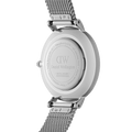  Shop Authentic Daniel Wellington Petite Sterling Black Dial Silver Mesh Bracelet Watch For Women - DW00100218 - Luxxuri
