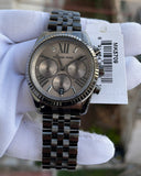  Shop Authentic Michael Kors Lexington Chronograph Black Dial Black Steel Strap Watch For Women - MK5709 - Luxxuri