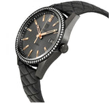  Shop Authentic Tag Heuer Carrera Diamonds Anthracite Black Dial Black Leather Strap Watch for Women - WAR1115.FC6392 - Luxxuri
