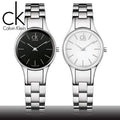  Shop Authentic Calvin Klein Simplicity White Dial Silver Steel Strap Watch for Women - K4323126 - Luxxuri