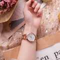  Shop Authentic Calvin Klein Stately White Dial Rose Gold Steel Strap Watch for Women - K3G23626 - Luxxuri