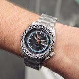  Shop Authentic Seiko 5 Sports Checker Flag Special Edition Black Dial Silver Steel Strap Watch For Men - SRPK67K1 - Luxxuri