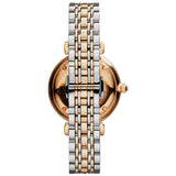  Shop Authentic Emporio Armani Gianni T Bar Grey Dial Two Tone Steel Strap Watch For Women - AR1840 - Luxxuri