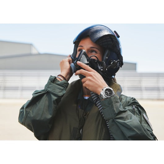  Shop Authentic Breitling Avenger Chronograph 43 Black Dial Silver Steel Strap Watch for Men - A13385101B1A1 - Luxxuri