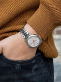  Shop Authentic Gucci G Timeless Silver Dial Silver Steel Strap Unisex Watch - YA126442 - Luxxuri