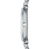  Shop Authentic Emporio Armani Gianni T-Bar Mother of Pearl Dial Silver Stainless Steel Watch For Women - AR1908 - Luxxuri