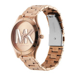  Shop Authentic Michael Kors Slim Runway Analog Rose Gold Dial Rose Gold Steel Strap Watch For Women - MK4733 - Luxxuri