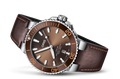  Shop Authentic Oris Aquis Date Brown Dial Brown Leather Strap Watch for Men - 0173377304152-0752412EB - Luxxuri