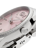  Shop Authentic Gucci G Timeless Quartz Pink Dial Silver Steel Strap Watch for Women - YA1265061 - Luxxuri