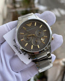  Shop Authentic Emporio Armani Quartz Grey Dial Silver Steel Strap Watch For Men - AR11047 - Luxxuri