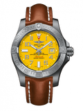  Shop Authentic Breitling Avenger 11 Seawolf Stainless Steel Cobra Yellow Dial Mens Watch - A1733110/I519/434X - Luxxuri