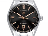  Shop Authentic Tag Heuer Carrera Black Dial Silver Steel Strap Watch for Men - WBN2113.BA0639 - Luxxuri