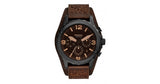 Shop Authentic Fossil Nate Chronograph Brown Dial Brown Leather Strap Watch for Men - JR1511 - Luxxuri