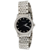  Shop Authentic Gucci G Timeless Black Mother of Pearl Diamonds 38mm Watch For Women - YA126509 - Luxxuri