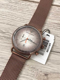  Shop Authentic Emporio Armani Aviator Chronograph Grey Dial Brown Mesh Bracelet Watch For Men - AR11169 - Luxxuri
