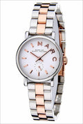 Shop Authentic Marc Jacobs Baker White Dial Two Tone Steel Strap Watch for Women - MBM3331 - Luxxuri