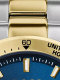  Shop Authentic Hugo Boss Hero Blue Dial Two Tone Steel Strap Watch for Men - 1513767 - Luxxuri