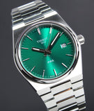  Shop Authentic Tissot PRX Quartz Green Dial Steel Silver Steel Strap Watch for Men - T137.410.11.081.00 - Luxxuri