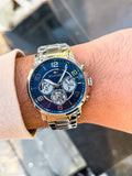  Shop Authentic Tommy Hilfiger Keagan Blue Dial Silver Steel Strap Watch for Men - 1791293 - Luxxuri