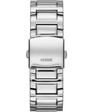  Shop Authentic Guess Atlas Chronograph Silver Dial Silver Steel Strap Watch For Men - W0668G7 - Luxxuri