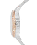  Shop Authentic Guess Mist Quartz Silver Dial Two Tone Steel Strap Watch For Women - W0443L4 - Luxxuri