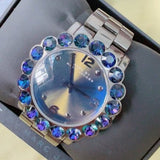  Shop Authentic Marc Jacobs Amy Purple Dial Black Steel Strap Watch for Women - MBM3224 - Luxxuri