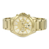  Shop Authentic Armani Exchange Drexler Chronograph Gold Dial Gold Steel Strap Watch For Men - AX2602 - Luxxuri