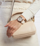  Shop Authentic Guess Venus Diamonds White Dial White Rubber Strap Watch for Women - GW0118L4 - Luxxuri