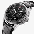  Shop Authentic Breitling Premier B01 Chronograph 42 Black Dial Black Leather Strap Watch for Men - AB0145221B1P1 - Luxxuri