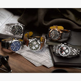  Shop Authentic Breitling Avi Chronograph 42 Mosquito Black Dial Brown Leather Strap Watch for Men - Y233801A1B1X1 - Luxxuri