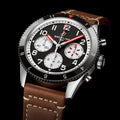  Shop Authentic Breitling Avi Chronograph 42 Mosquito Black Dial Brown Leather Strap Watch for Men - Y233801A1B1X1 - Luxxuri