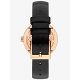  Shop Authentic Gucci Diamantissima Quartz Black Dial Black Leather Strap Watch for Women - YA141401 - Luxxuri