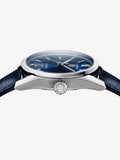  Shop Authentic Tag Heuer Carrera Date Blue Dial Blue Leather Strap Watch for Men - WBN2112.FC6504 - Luxxuri