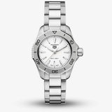  Shop Authentic Tag Heuer Aquaracer Professional 200 Quartz White Dial Silver Steel Strap Watch for Women - WBP1411.BA0622 - Luxxuri