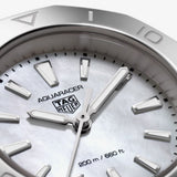  Shop Authentic Tag Heuer Aquaracer Professional 200 Quartz Mother of Pearl Dial Silver Steel Strap Watch for Women - WBP1418.BA0622 - Luxxuri