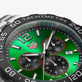  Shop Authentic Tag Heuer Formula 1  Chronograph Green Dial Silver Steel Strap Watch for Men - CAZ101AP.BA0842 - Luxxuri