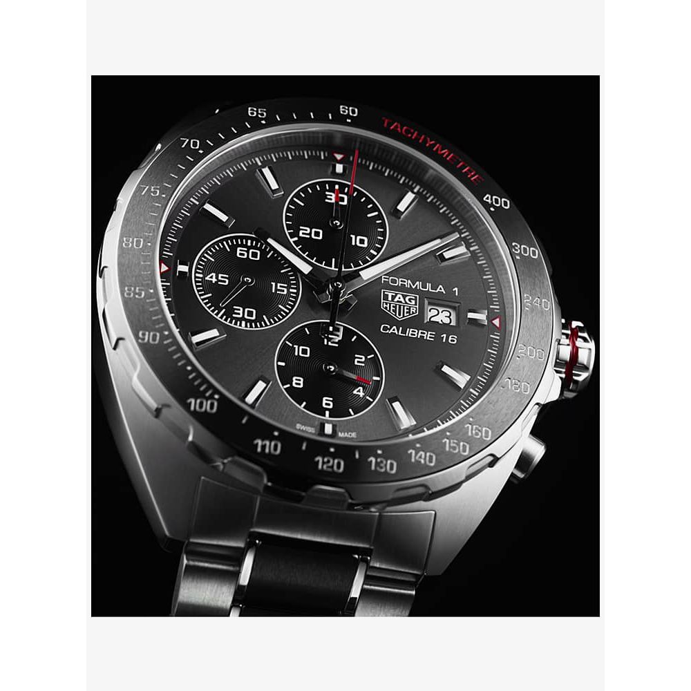  Shop Authentic Tag Heuer Formula 1 Automatic Chronograph Grey Dial Two Tone Strap Watch for Men - CAZ2012.BA0970 - Luxxuri