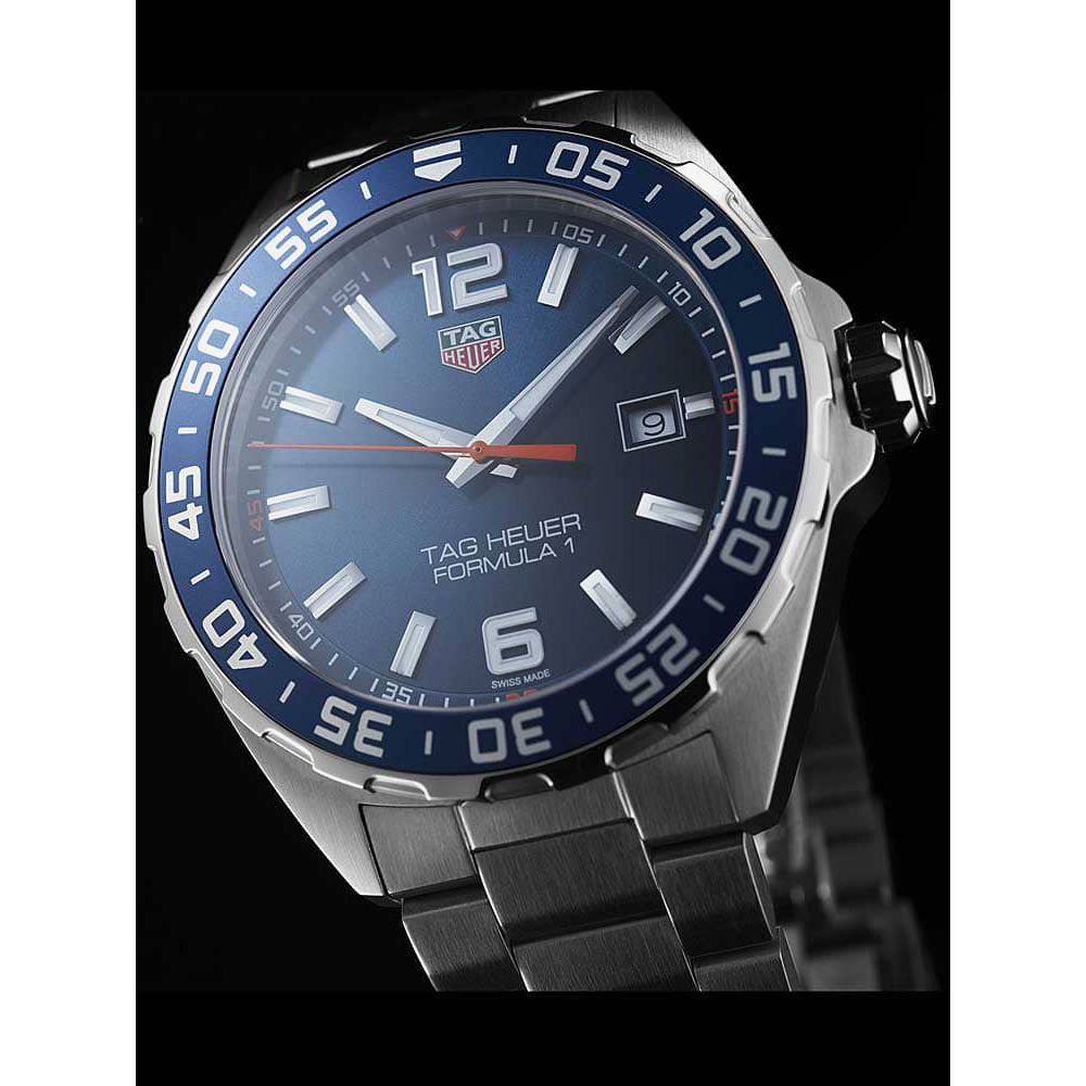  Shop Authentic Tag Heuer Formula 1 Blue Dial Watch for Men - WAZ1010.BA0842 - Luxxuri