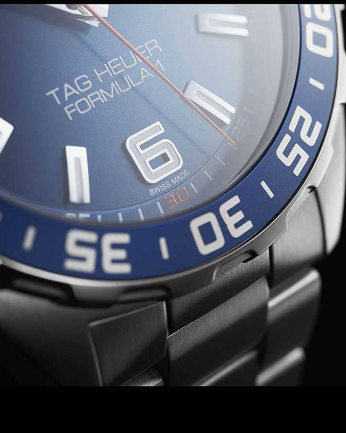  Shop Authentic Tag Heuer Formula 1 Blue Dial Watch for Men - WAZ1010.BA0842 - Luxxuri