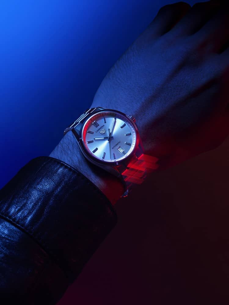 Tag Heuer Carrera Date Silver Dial Silver Steel Strap Watch for Women - WBN2111.BA0639