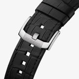  Shop Authentic Tag Heuer Autavia Chronometer Flyback Automatic Chronograph Black Dial Black Leather Strap Watch for Men - CBE511A.FC8279 - Luxxuri