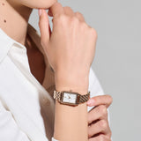  Shop Authentic Emporio Armani Giola White Mother of Pearl Dial Rose Gold Steel Strap Watch For Women - AR11147 - Luxxuri
